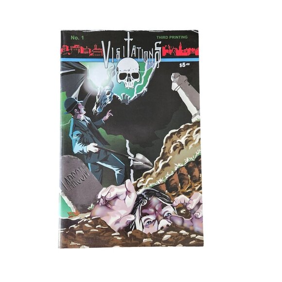Krakenprint Visitations #1 Comic Book Collector Bagged Boarded - Picture 1 of 3